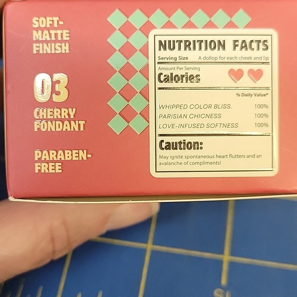 Oz Lab Soft Hearted Lip & Cheek Tint 3.5g New Sealed Box